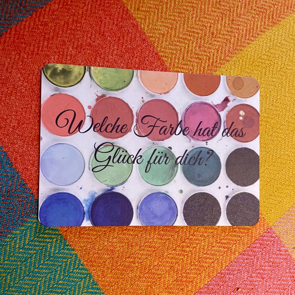 Kunstabend-Frauen-Postkarte